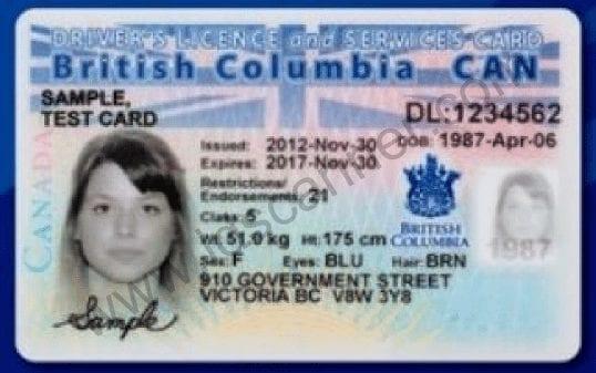 British Columbia Has Released a Combination Driver’s License and Services Card – February 2013