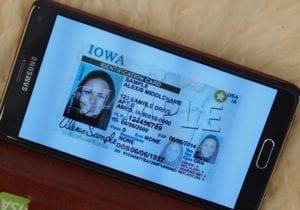 Iowa Testing Electronic Driver’s License