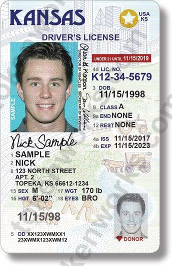 REAL ID Compliance Set For New Kansas Driver’s License Design