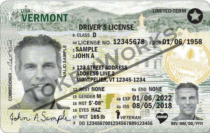 Vermont Department of Motor Vehicles Announces New Driver License