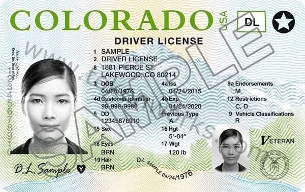 Colorado Pilots New Driver License Design