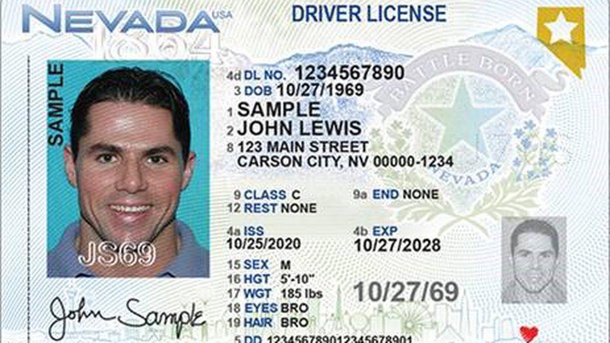 Nevada DMV Unveils New Driver’s License Design