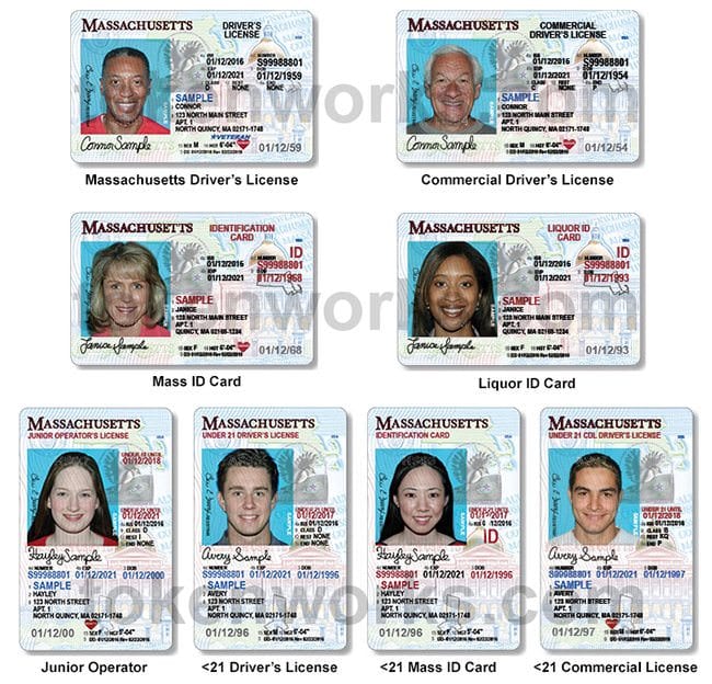 Massachusetts Driver License