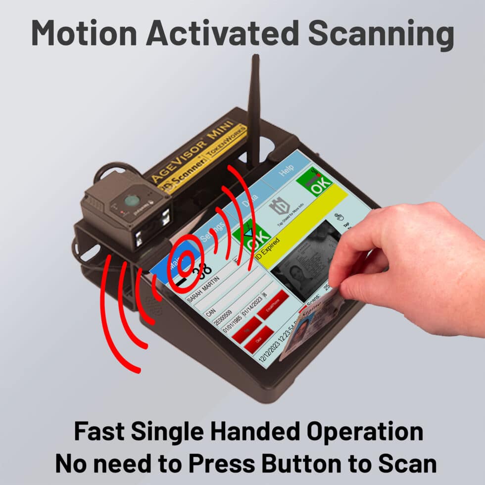 AgeVisor Mini: Fast ID Scanner for Age Verification - IDScanner.com