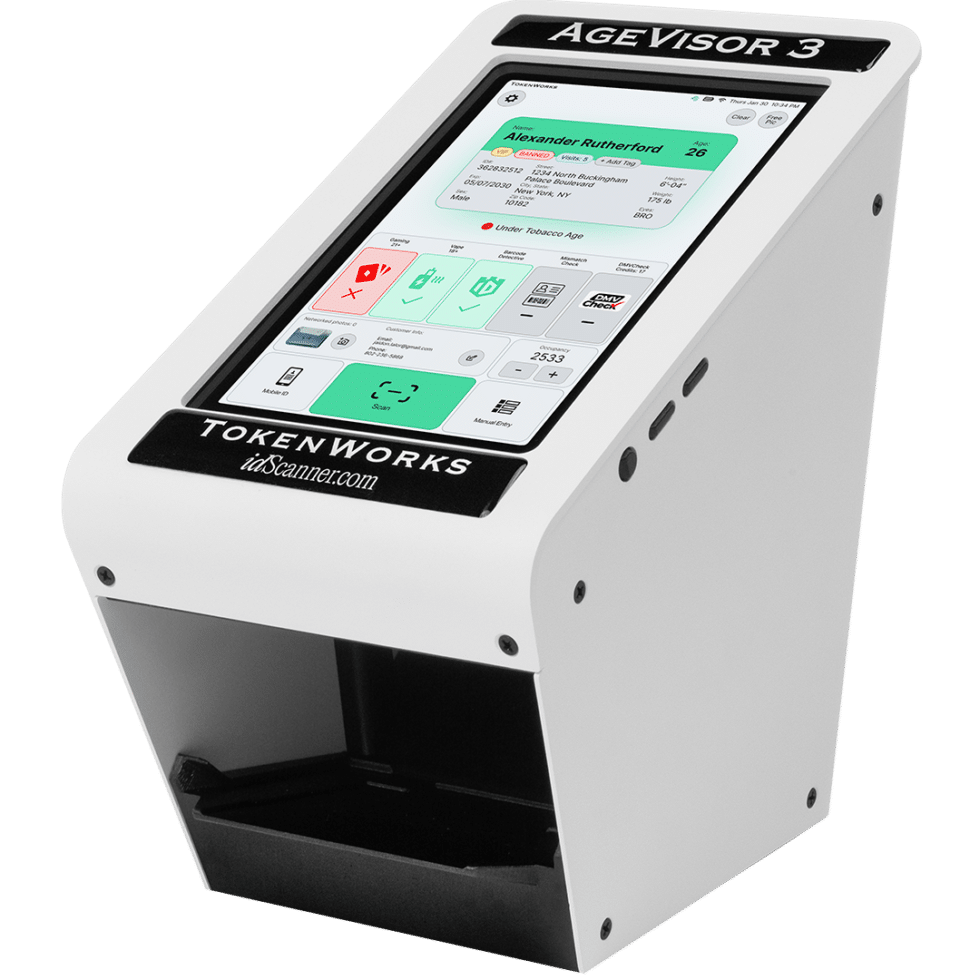 Mini Id Scanner AgeVisor 3: Fast Age Verification for Your Business - IDScanner.com